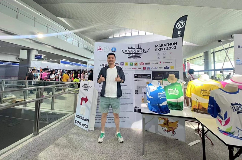 "Amazing Tail&acirc;ndia" Maratona de Bangkok