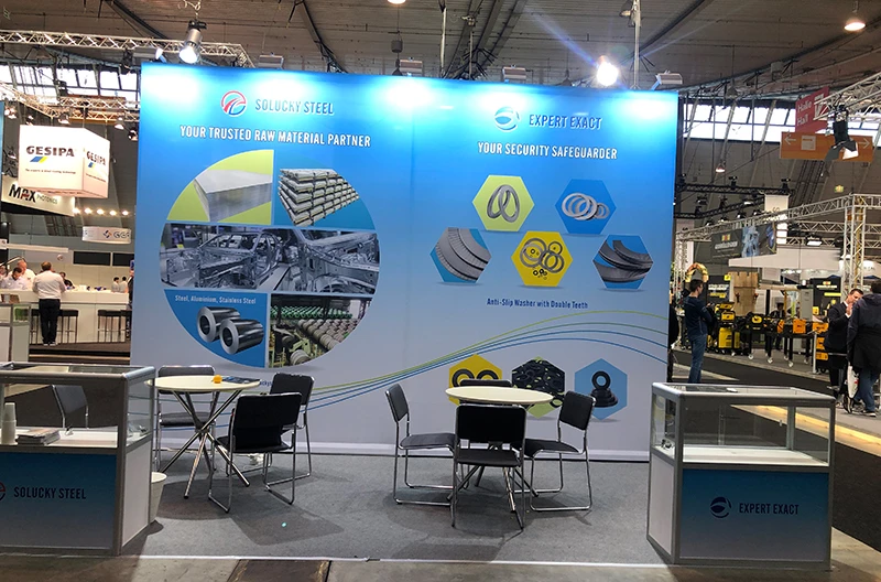 Blechexpo 2023 Stuttgart Recapitula&ccedil;&atilde;o: Expans&atilde;o dos neg&oacute;cios globais de exporta&ccedil;&atilde;o de mat&eacute;rias-primas de a&ccedil;o