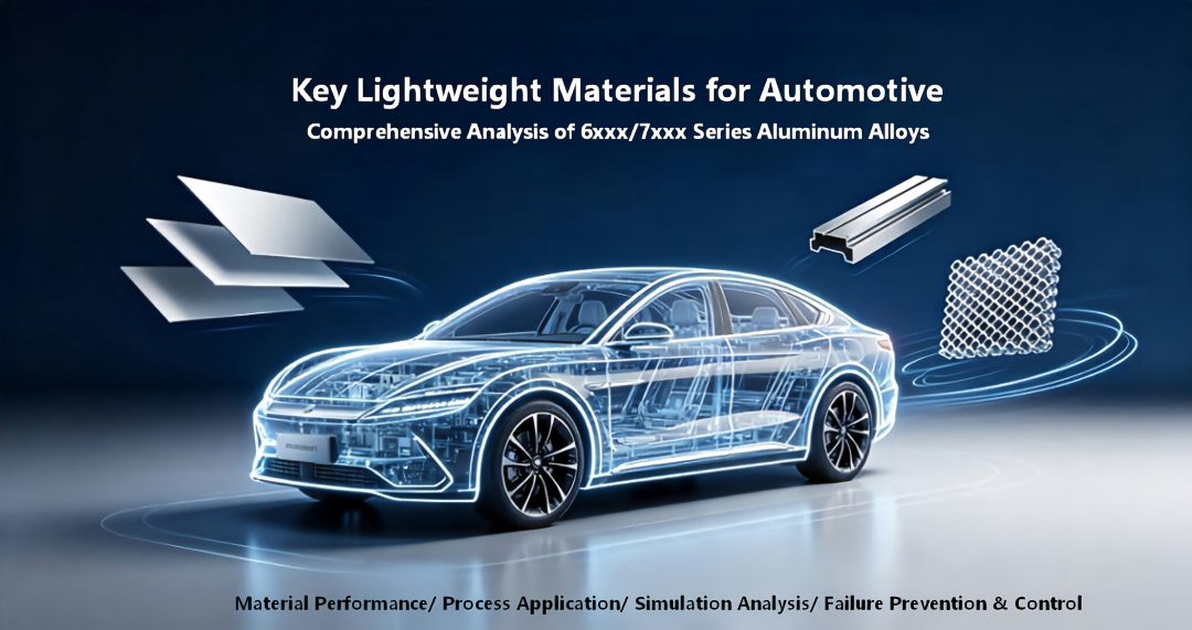 Seção de materiais (doze): aplicação de materiais de liga de alumínio da série 6xxx/7xxx como materiais principais para redução de peso automotivo