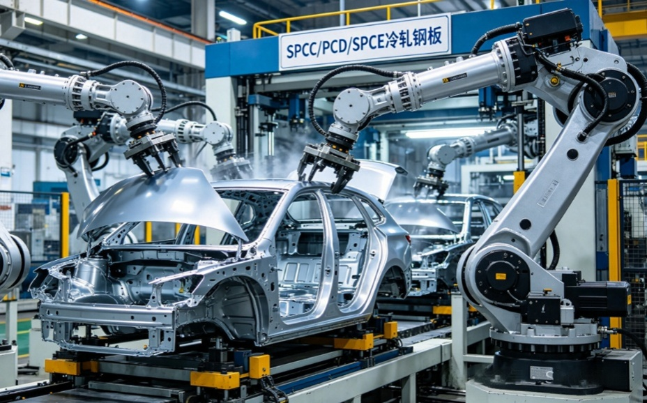 Seção de materiais (十): Aplicação das séries de aço de baixo carbono SPCC, SPCD, SPCE e séries de fundição de aço carbono HT150, HT250 etc.