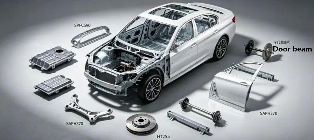 Seção de materiais (十): Aplicação das séries de aço de baixo carbono SPCC, SPCD, SPCE e séries de fundição de aço carbono HT150, HT250 etc.